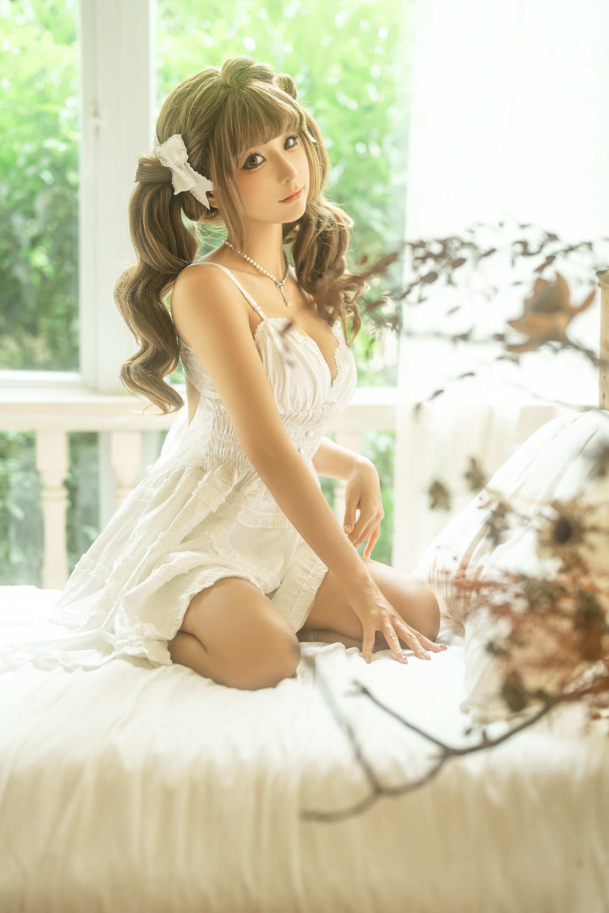 图片[1]-蠢沫沫 – NO.321 花床[36P]-XikXak